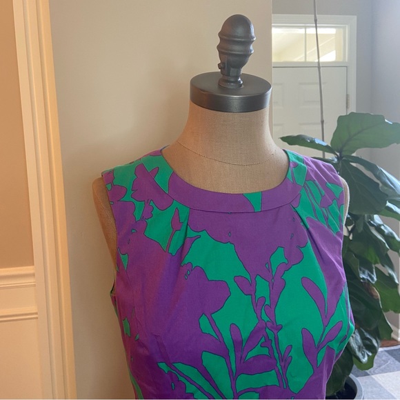 Elie Tahari sheath dress, cotton, size 8, NWT - Picture 2 of 11